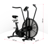 Велотренажер UNIX Fit Techno AirBike + Коврик 105 х 75 см в подарок!