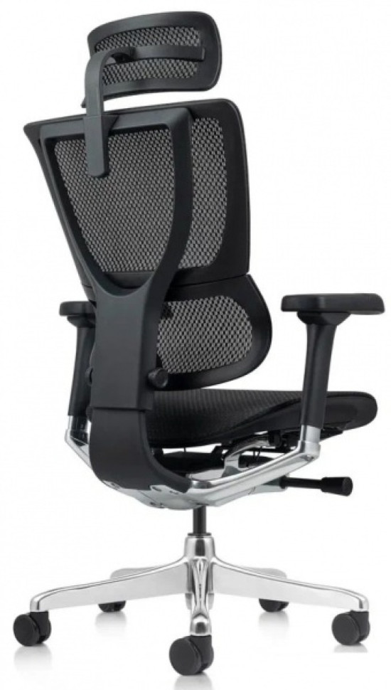 Кресло FALTO IOO-E2 ELITE (Черн каркас/сетка Black T-168-B1/крестовина металл)