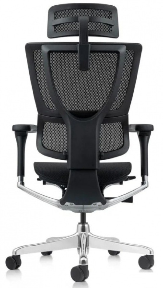 Кресло FALTO IOO-E2 ELITE (Черн каркас/сетка Black T-168-B1/крестовина металл)