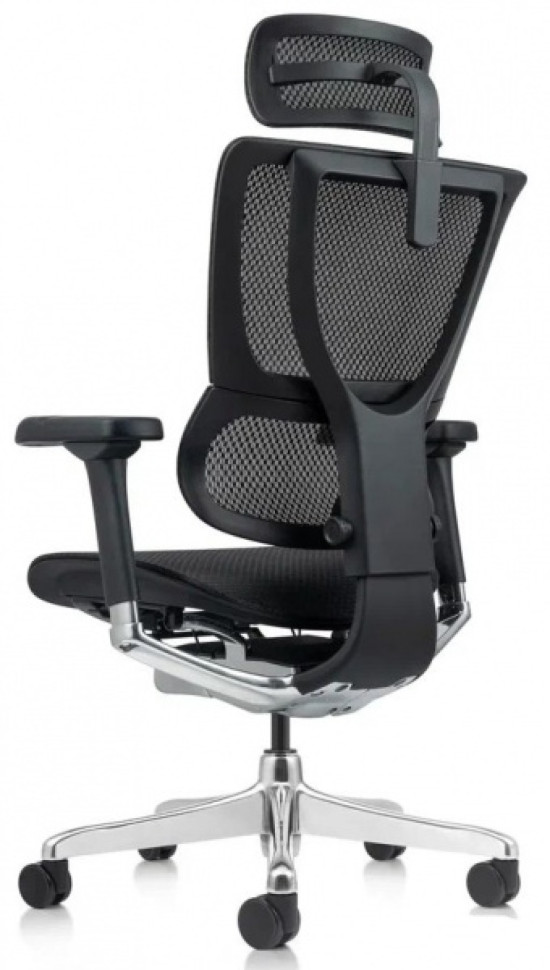 Кресло FALTO IOO-E2 ELITE (Черн каркас/сетка Black T-168-B1/крестовина металл)