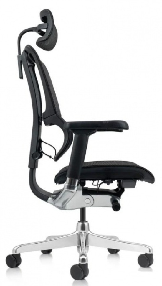 Кресло FALTO IOO-E2 ELITE (Черн каркас/сетка Black T-168-B1/крестовина металл)