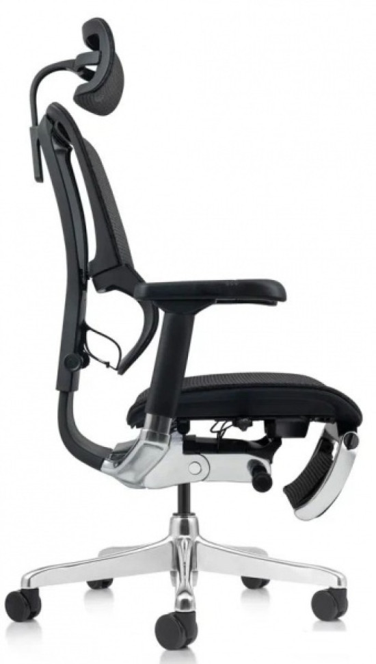 Кресло FALTO IOO-E2 ELITE (Черн каркас/сетка Black T-168-B1/крестовина металл)