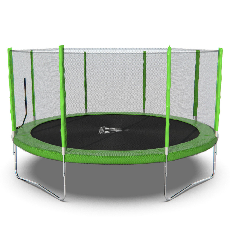 Батут DFC TRAMPOLINE FITNESS с сеткой 14FT-TR-LG