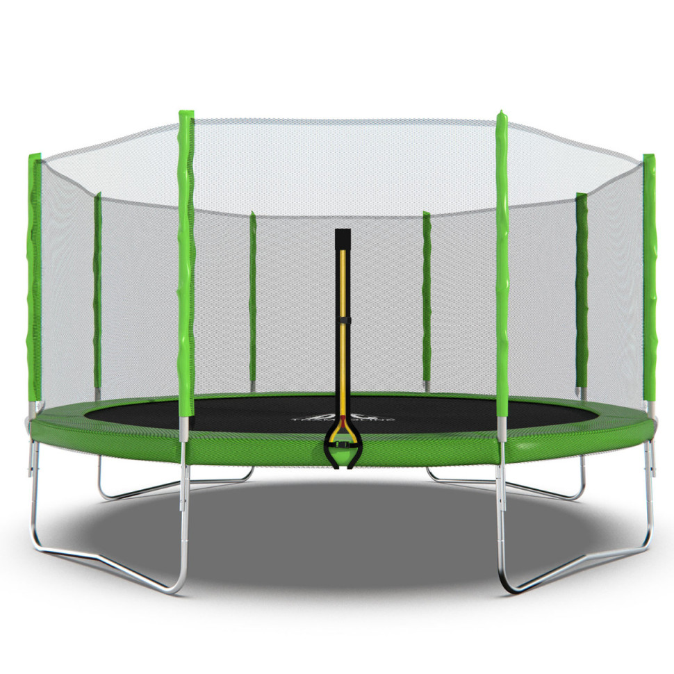 Батут DFC TRAMPOLINE FITNESS с сеткой 14FT-TR-LG