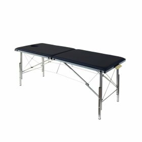 Массажный стол складной с системой тросов 190*70 см (T190) Черный цвет