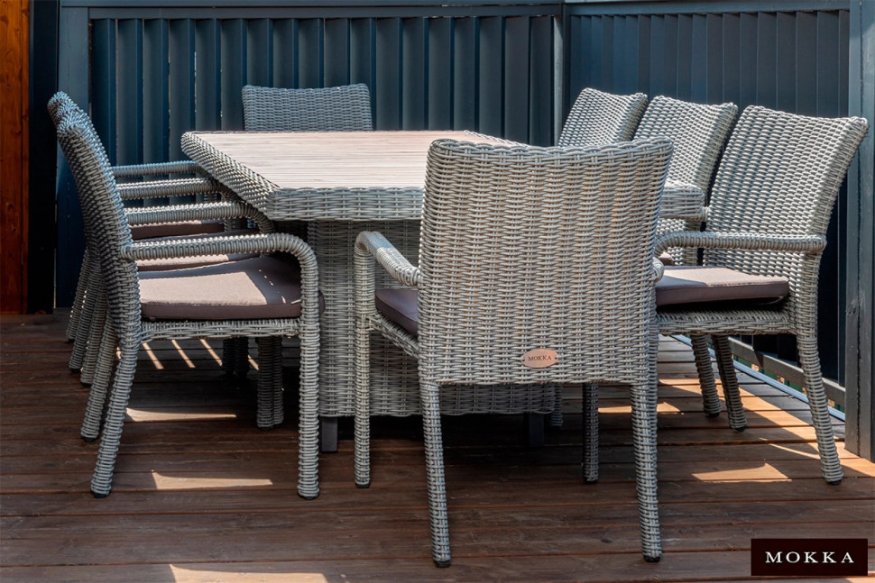 MOKKA BELLA Стул, цвет серый