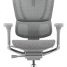 Кресло FALTO IOO-E2 ELITE( Серый каркас/сетка T-168-B2 Natural Mesh светло серый/крестовина металл)