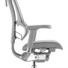 Кресло FALTO IOO-E2 ELITE( Серый каркас/сетка T-168-B2 Natural Mesh светло серый/крестовина металл)
