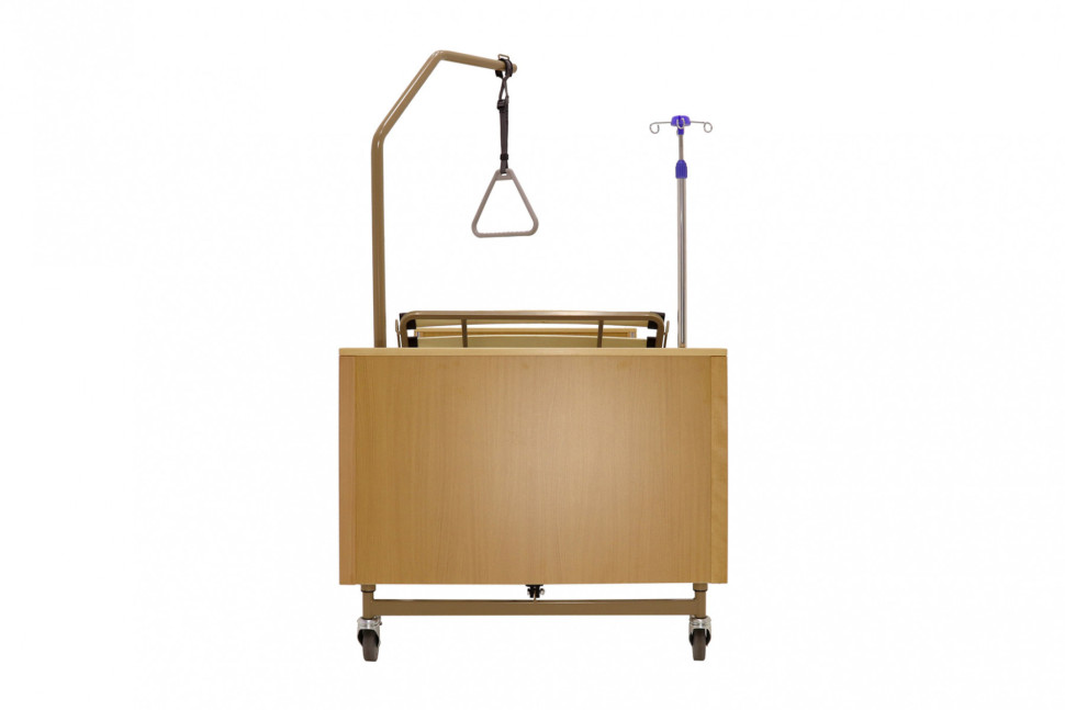 Кровать электрическая MED-MOS YG-1 (ЛДСП св.дер., 4 секции, матрас, В, Т/АТ, ДЛ)