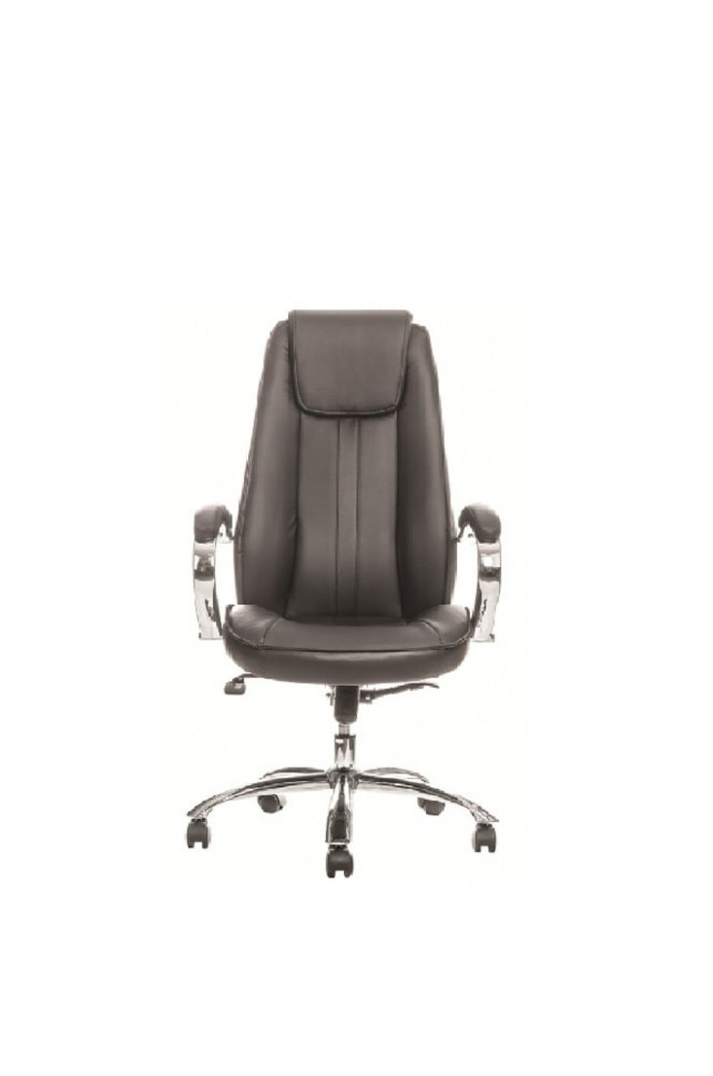 Кресло Everprof Long TM Экокожа Черный