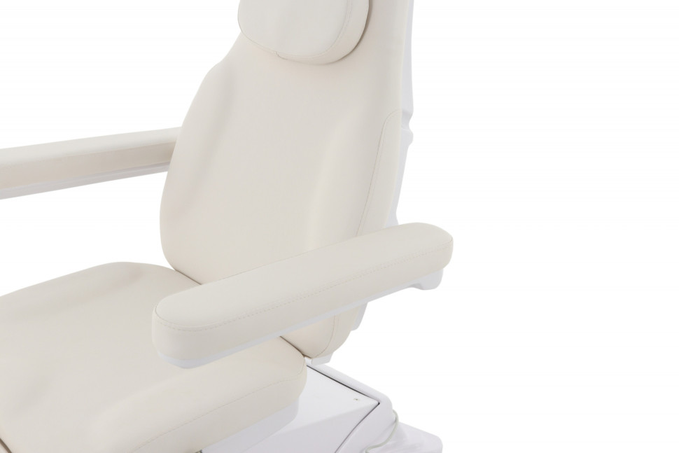 Косметологическое кресло электрическое 3 мотора Med-Mos ММКК-3 КО-177DP кремовый ПУ