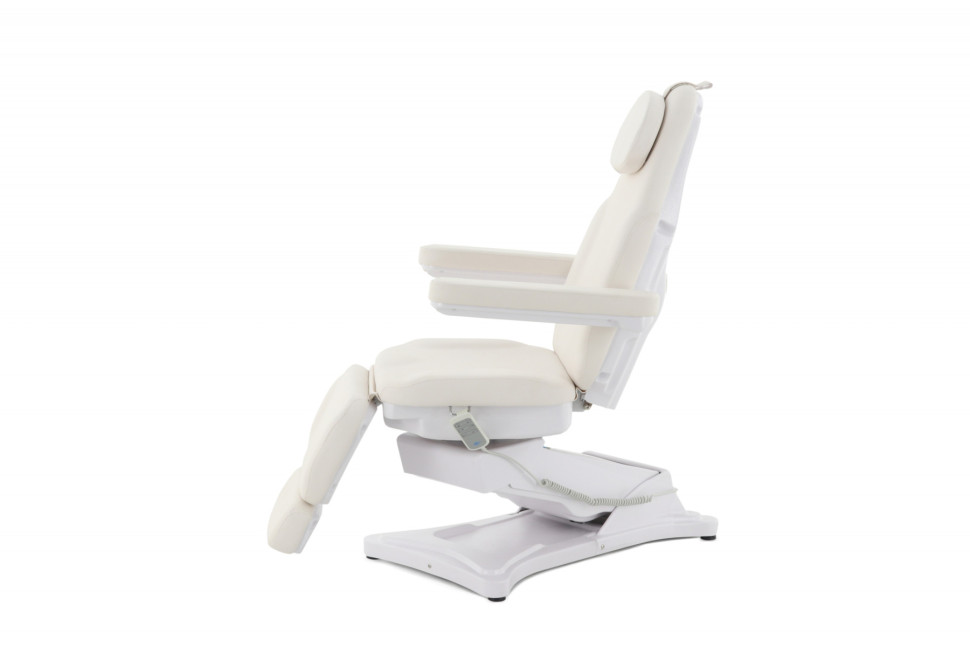 Косметологическое кресло электрическое 3 мотора Med-Mos ММКК-3 КО-177DP кремовый ПУ
