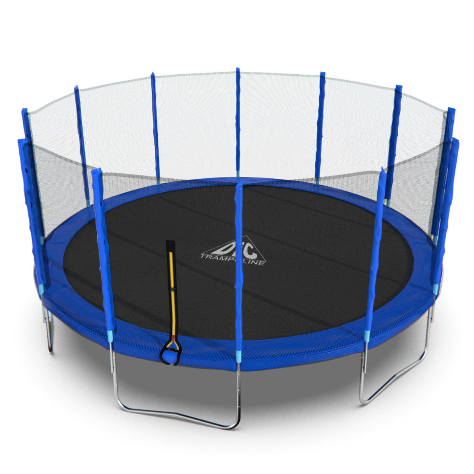 Батут DFC TRAMPOLINE FITNESS с сеткой 16FT-TR-B