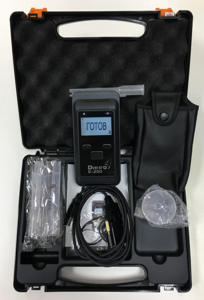 Алкотестер Динго Е-200(В) без принтера, с BLUETOOTH