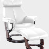 Кресло Reclainer серия Relax PIABORA NEW 7829 (103 WHITE/ 029 WALNUT)