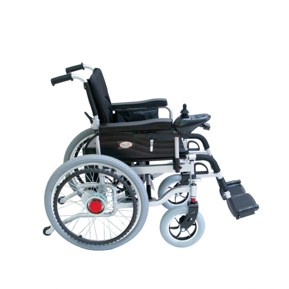 Кресло-коляска с электроприводом Мега-Оптим FS101A