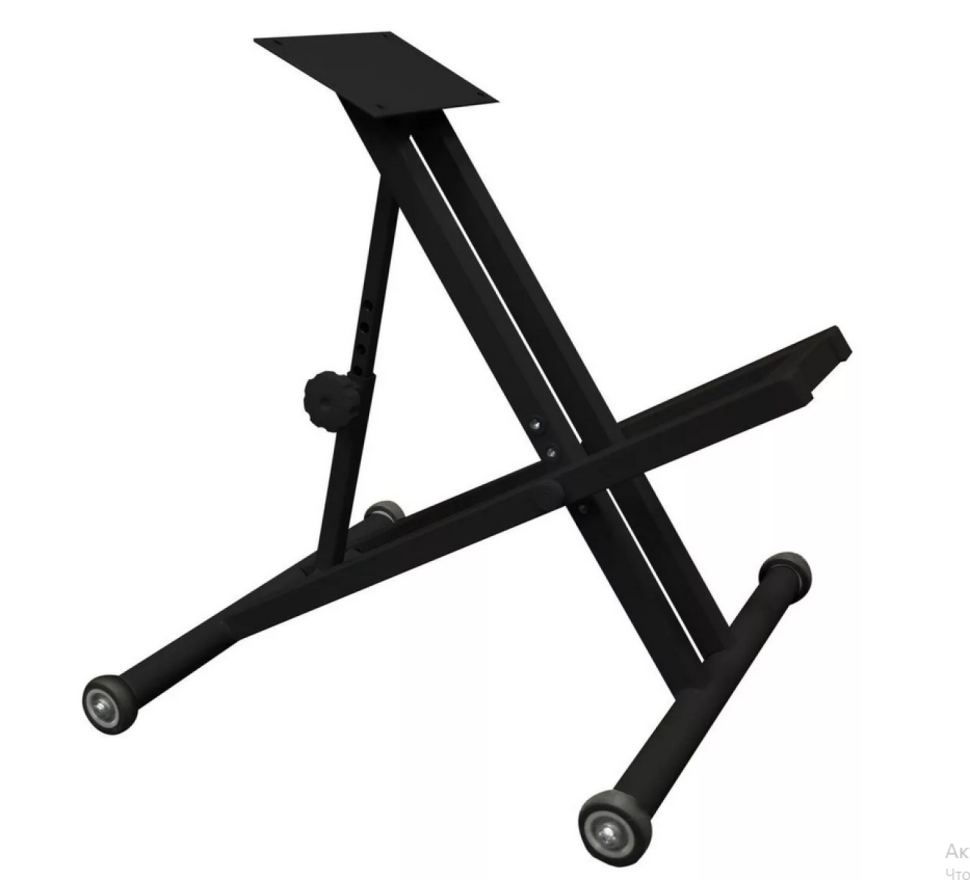 Стул коленный эргономичный "ОЛИМП" СК-2-2 цвет светло серый (корпус черного цвета)