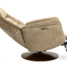 Кресло Reclainer серия Relax Zero Electro 4106 НУБУК (Taupe 482-02 / 029 WALNUT)