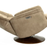 Кресло Reclainer серия Relax Zero Electro 4106 НУБУК (Taupe 482-02 / 029 WALNUT)