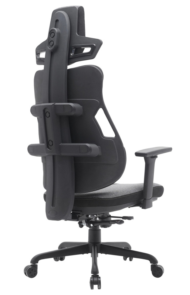 Кресло Everprof Serval S Ткань Черный/Серый