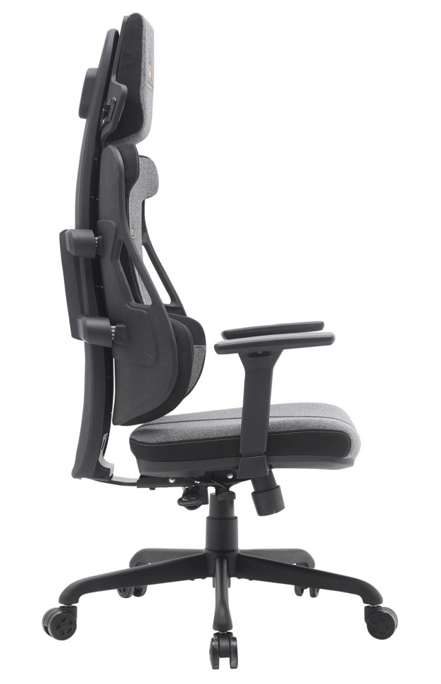 Кресло Everprof Serval S Ткань Черный/Серый