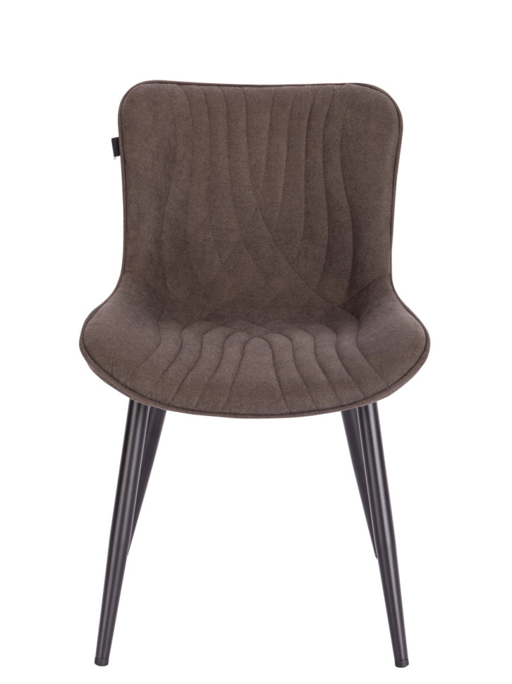 Стул обеденный Everprof Aqua Ткань Темно-коричневый