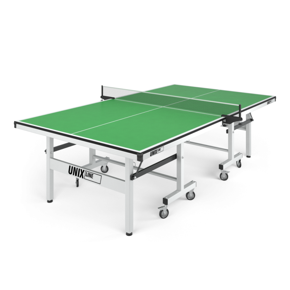 Профессиональный теннисный стол UNIX Line 25 mm MDF (Green)