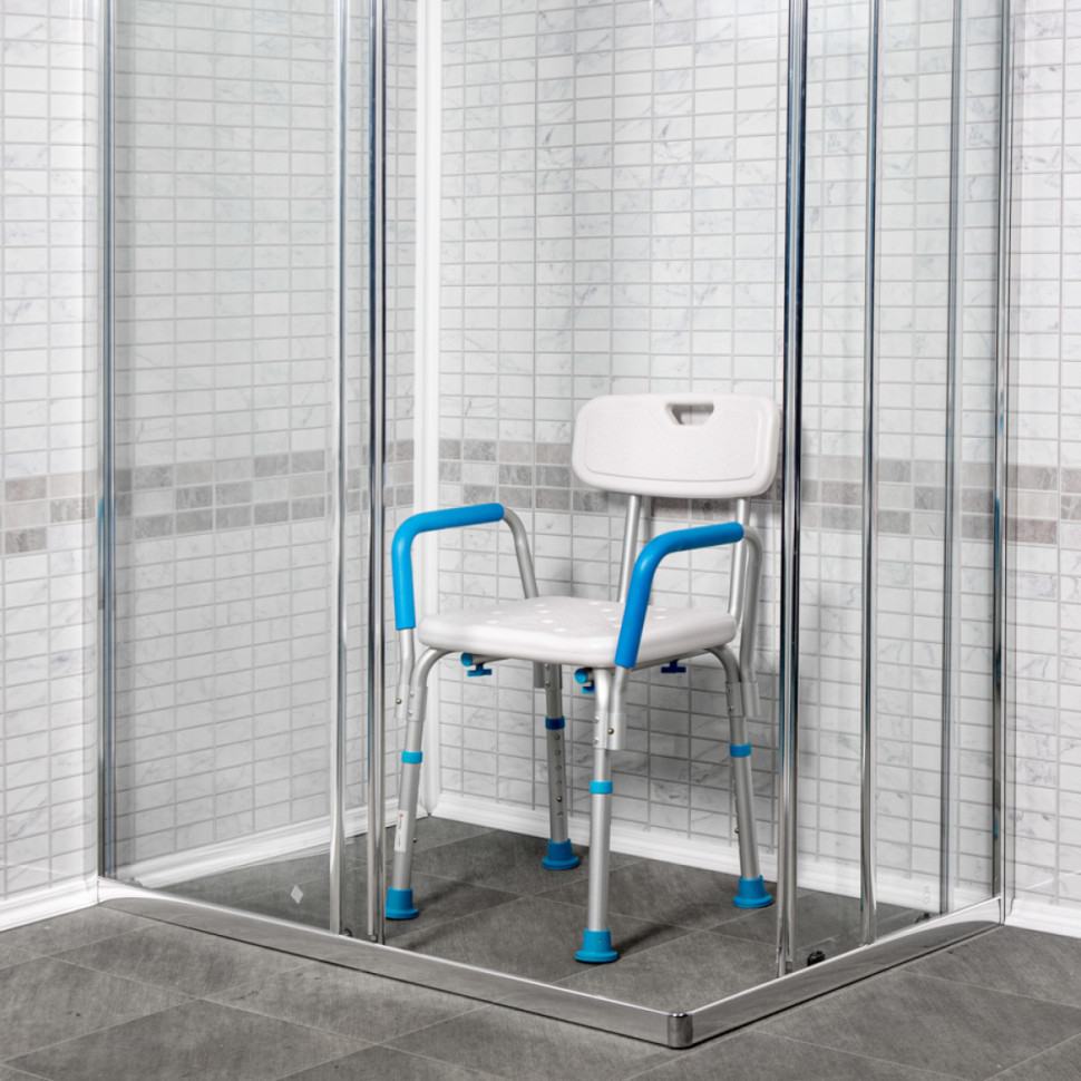 Стул для ванны Lux 620 с поручнями