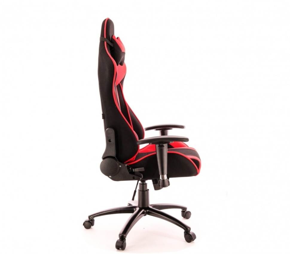Кресло Everprof Lotus S4 Ткань Черный/Красный