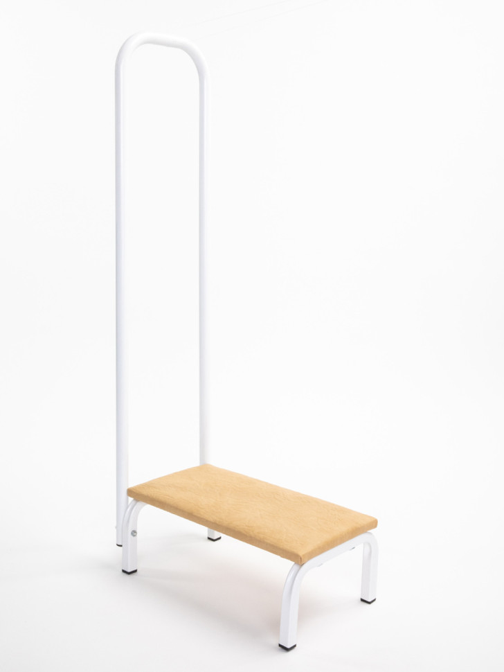 Ступень СТ-2 с поручнем Belberg для ванной комнаты (цвет бежевый)