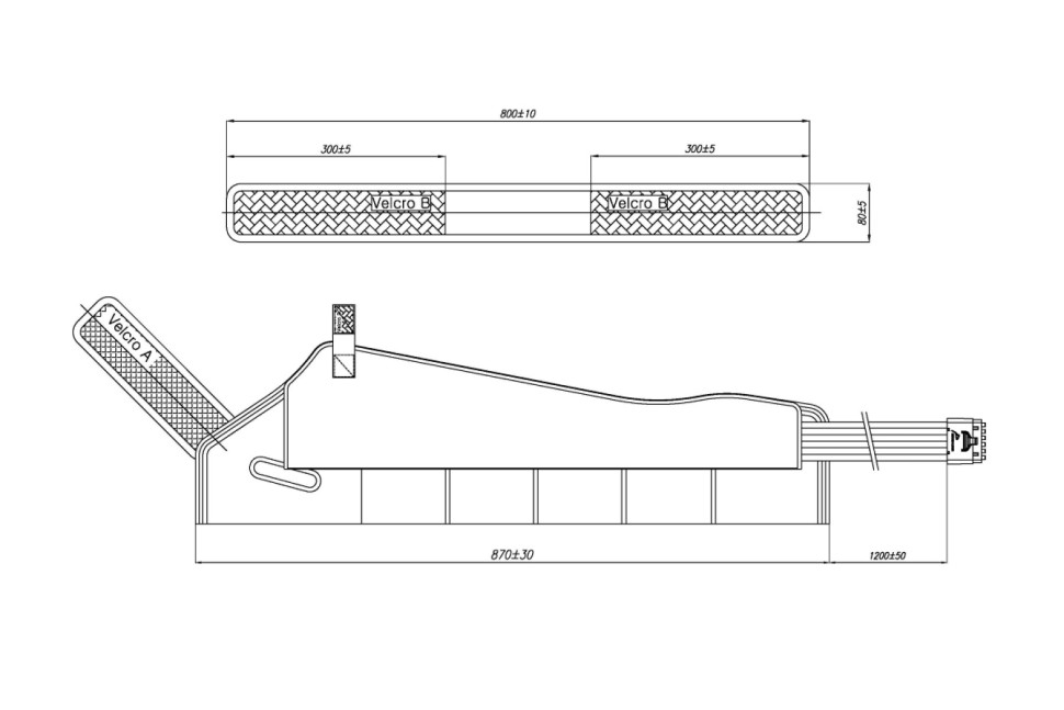 Манжета для руки (без аппарата) Seven Liner (WBA-900)