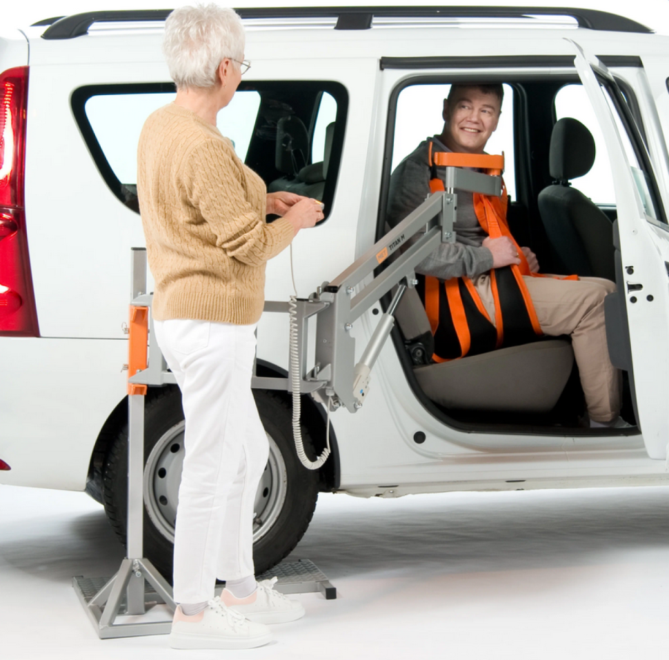 Подъемник электрический MET TITAN M (комп.4) АВТОМОБИЛЬНЫЙ (подъемник, удлин, а/м кронштейн, подвес)