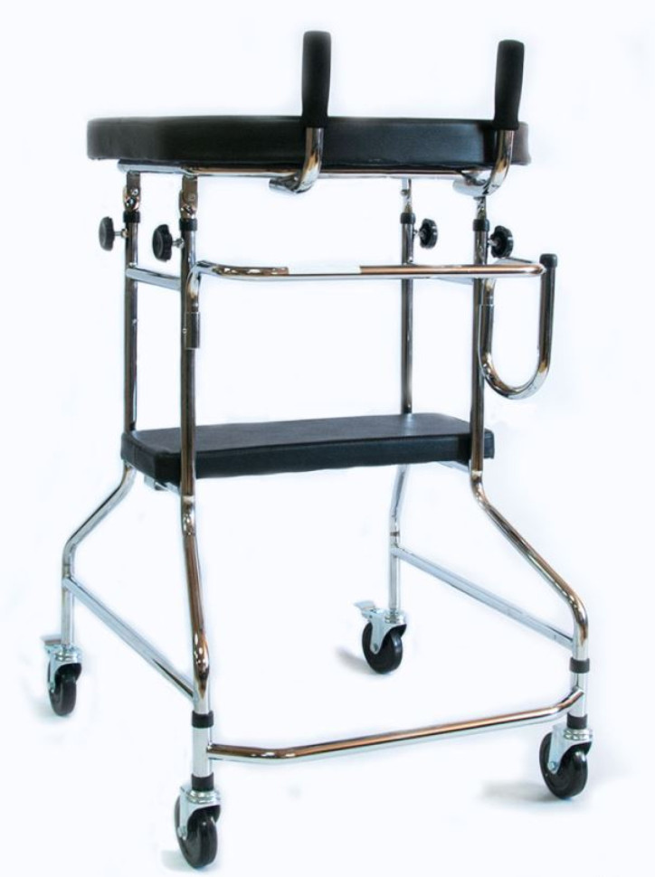 Ходунки-опоры PMR 827 на 4-х колёсах с подлокотной опорой