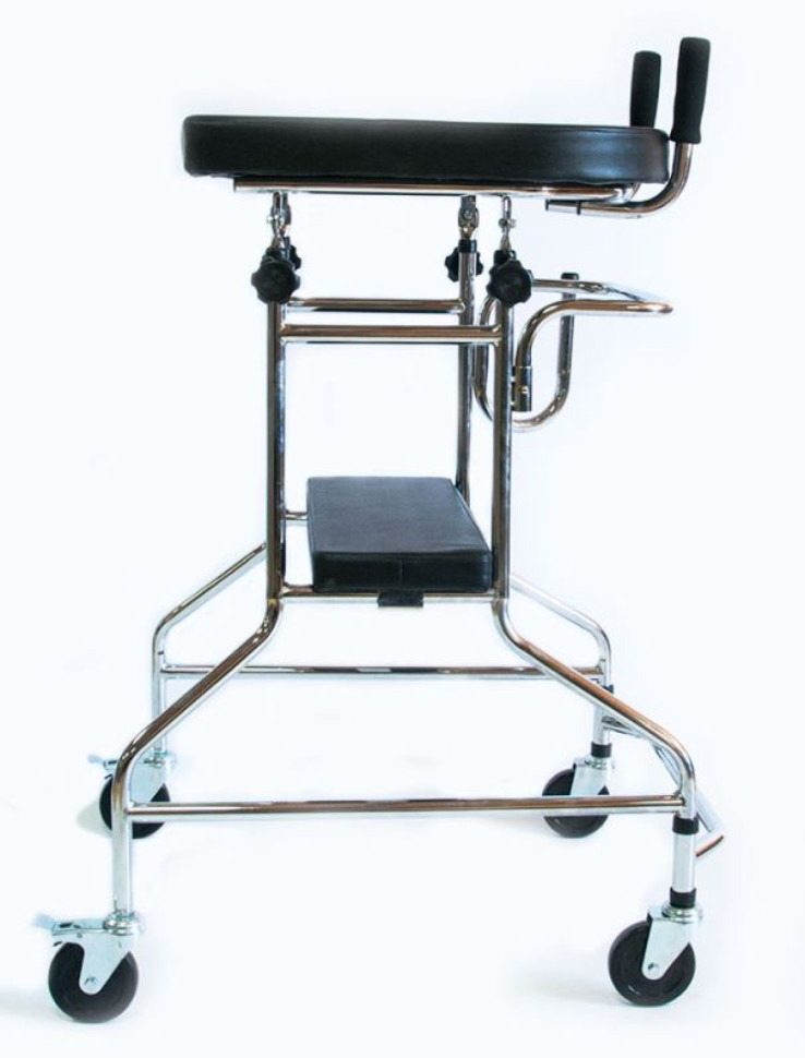 Ходунки-опоры PMR 827 на 4-х колёсах с подлокотной опорой