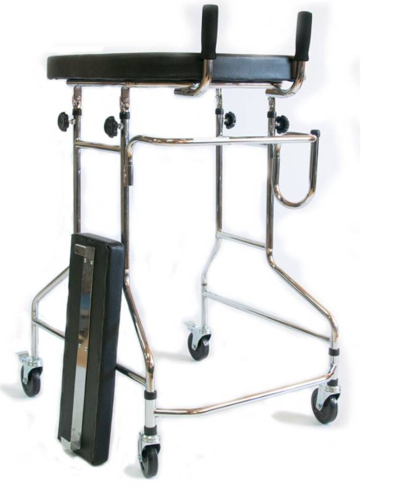 Ходунки-опоры PMR 827 на 4-х колёсах с подлокотной опорой