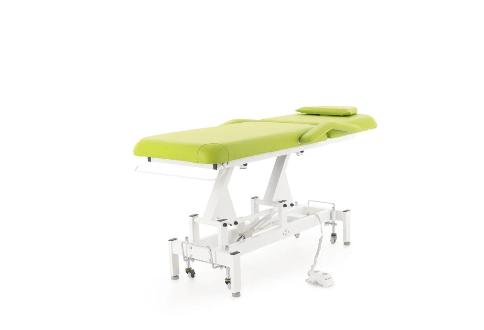 Массажный стол электрический MED-MOS ММКМ-1 (SE2.21.10Д) лайм