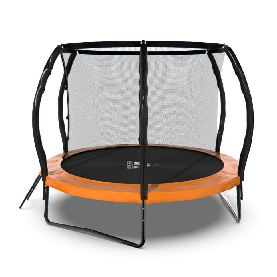 Батут DFC KENGOO II 8FT-BAS-BO внутр.сетка, лестница