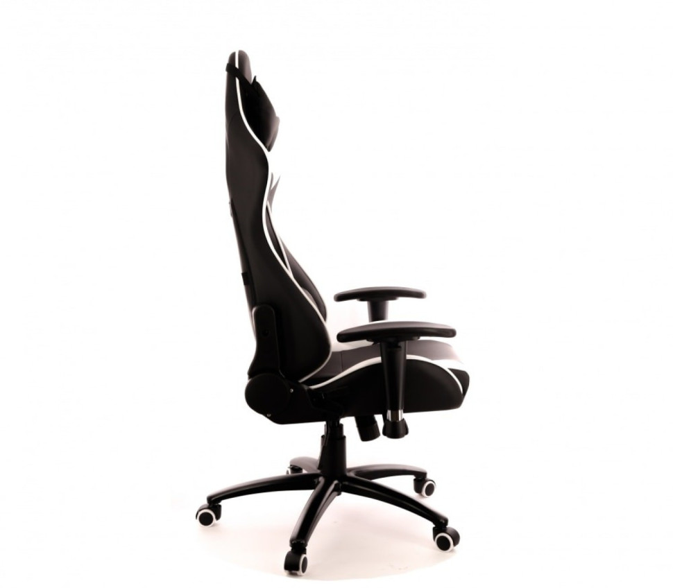 Кресло Everprof Lotus S6 Экокожа Черный/Белый