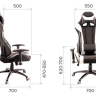 Кресло Everprof Lotus S6 Экокожа Черный/Белый