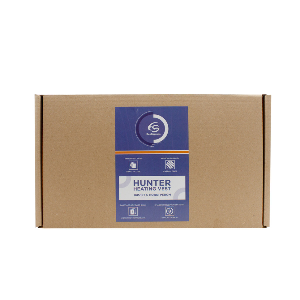 Жилет с подогревом EcoSapiens Hunter 5V USB
