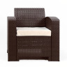 Rattan premium, комплект из 2-х кресел в цвете венге с подушками