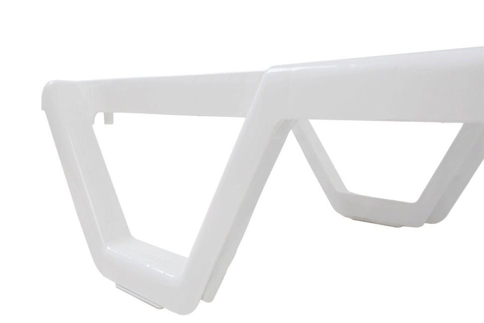 Шезлонг Tweet пластиковый белый