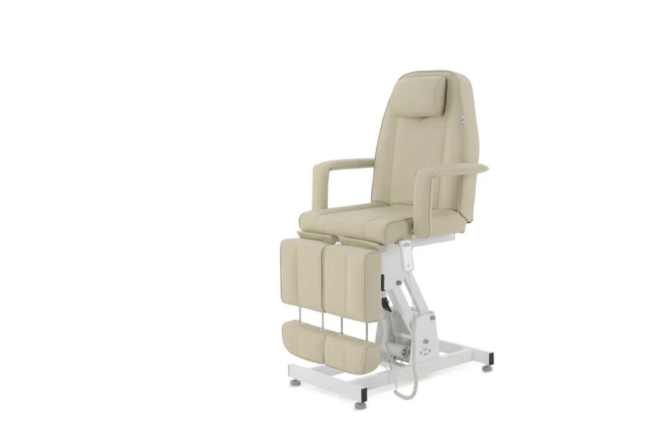 Кресло педикюрное электрическое ММКК-1 (КО-171.01Д) светло-бежевое