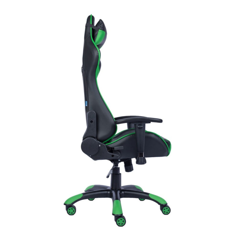 Кресло Everprof Lotus S9 Экокожа Зеленый/Черный