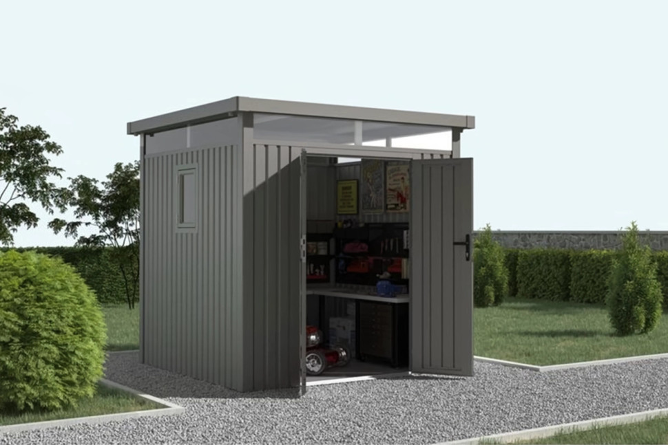 Металлический сарай Black Fox Avantgarde