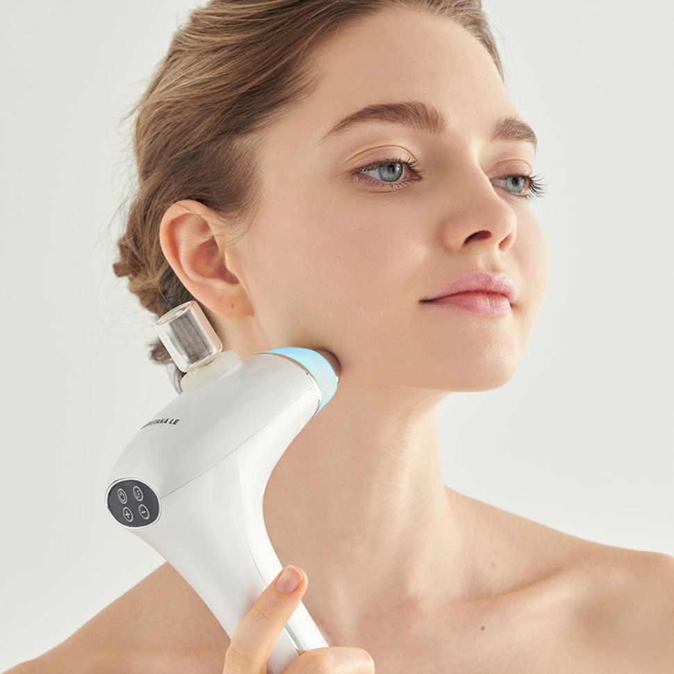 Аппарат для лица MARUTAKA LE (аппарат, зарядное устройство, 10 ампул пептидов в подарок)