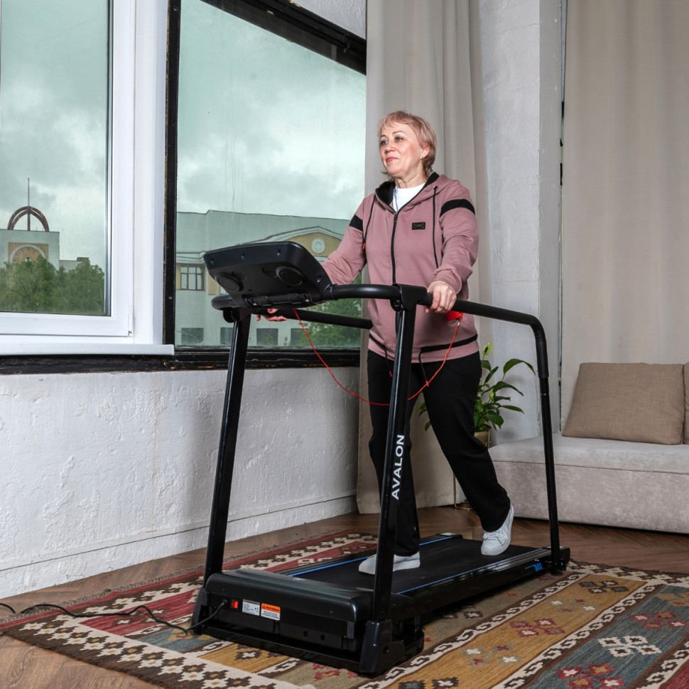 Беговая дорожка DFC T185B AVALON для реабилитации, черная