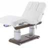 Массажный стол электричеcкий MED-MOS ММКМ-2 (КО-159Д) белый/коричневый