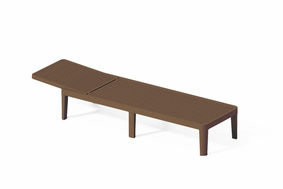 Шезлонг Tweet compact коричневый