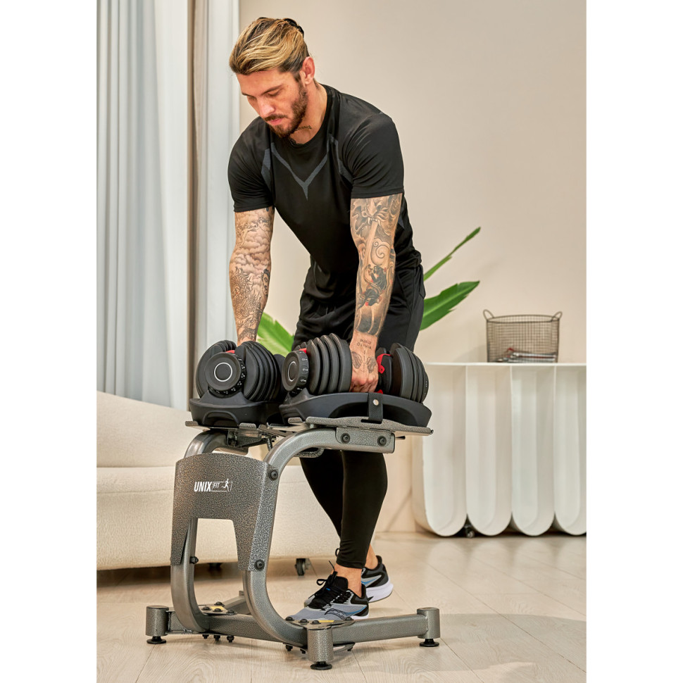 Стойка для гантелей UNIX Fit 16 кг / 24 кг / 40 кг